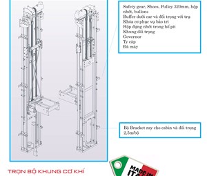 ITALIA MECHANICAL FRAME IMPORTED ITALIA